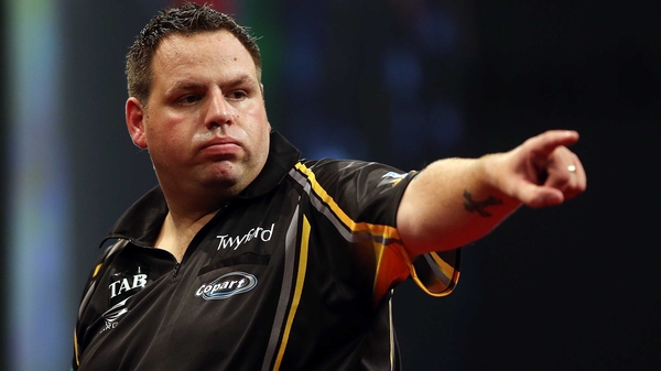 Adrian Lewis eased into the second round