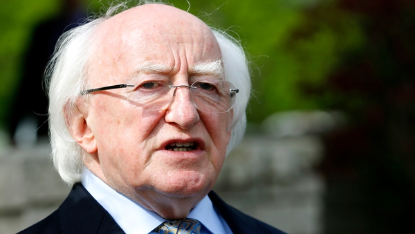 President Michael D Higgins will today embark on a one-day visit to London