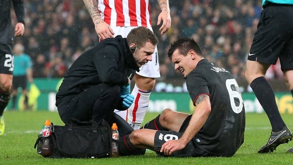 Dejan Lovren is one of six Liverpool players out with a hamstring injury