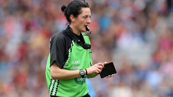 Maggie Farrelly will take charge of the McKenna Cup clash between Fermanagh and St Mary's