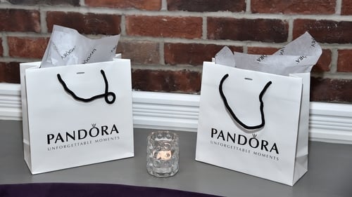 Pandora said its total like-for-like sales dropped 10% in the third quarter
