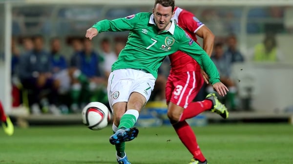 Aiden McGeady has played 85 times for Ireland