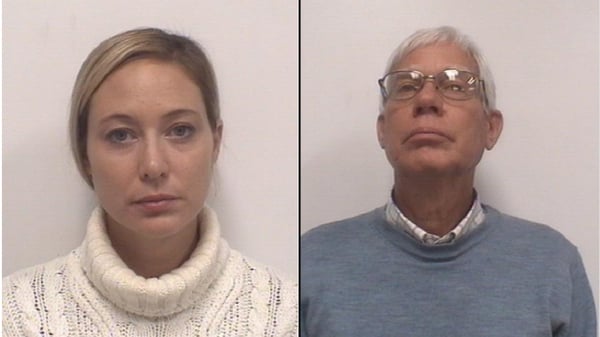 Molly Martens-Corbett (L) and her father Tom Martens (R) were convicted of the second-degree