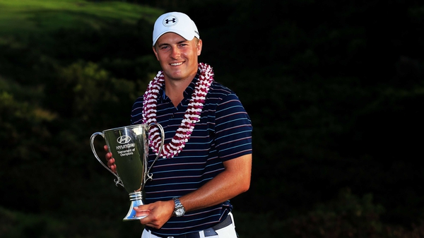 Jordan Spieth played down comparisons with Tiger Woods after his latest success