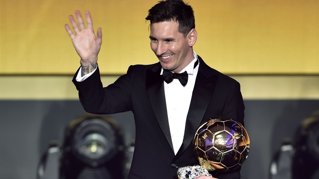 GALLERY: Star man Messi wins fifth Ballon d'Or