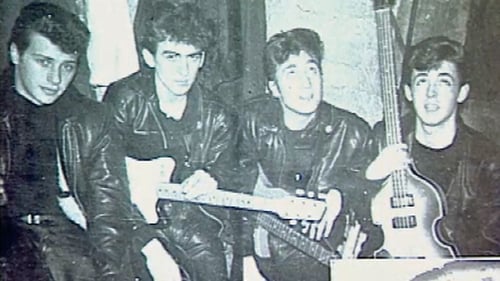 The pre-Fab Four in Hamburg