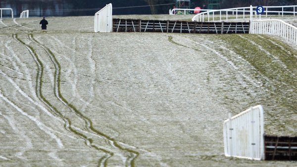 A frozen track means that there's no Wincanton meeting today