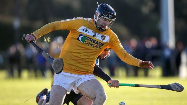 Conor McClelland of Antrim in Walsh Cup action