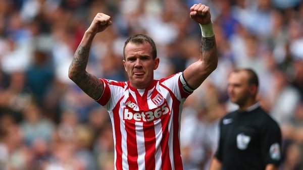 Glenn Whelan has made 291 appearances for Stoke City since joining them in 2008