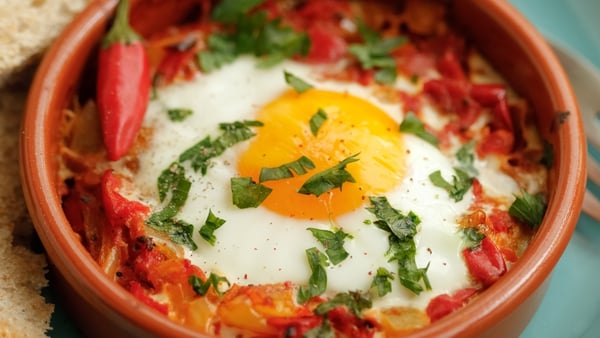 Turkish Eggs - you can cook the eggs to your liking and throw in a little fresh chili to spice things up