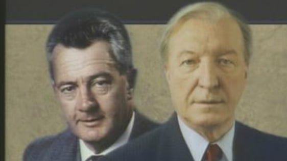 Des O'Malley and Charles Haughey