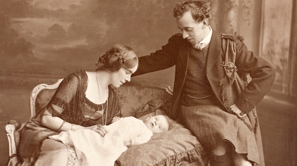 Proclamation signatory Thomas McDonagh, his wife Muriel Gifford McDonagh, and their baby son Donagh pictured in 1913 (All images courtesy of the National Archives of Ireland)