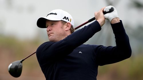 Jamie Donaldson is one off the lead at the Nordea Masters