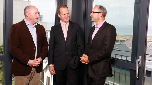 Ian Dodson, founder & Director of DMI, Ken Fitzpatrick, DMI CEO and Anthony Quigley, DMI founder and Director