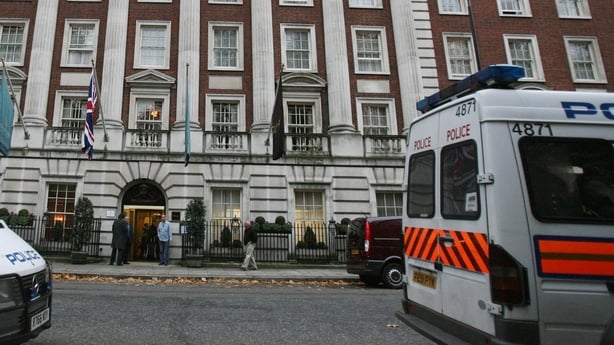 The teapot with the poison was served to Litvinenko at this hotel in Mayfair