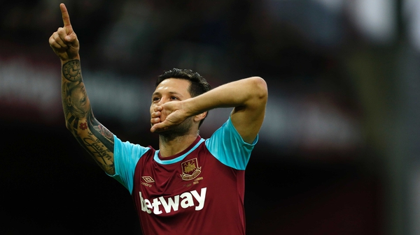 Mauro Zarate: 'I would like to thank from the bottom of my heart all the West Ham supporters for their unconditional support.'