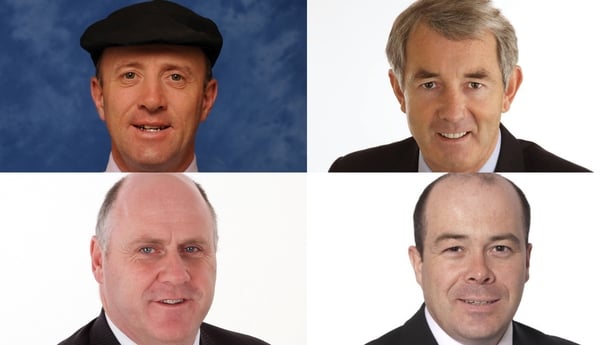 Michael Healy-Rae, Michael Lowry, Noel Grealish and Denis Naughten