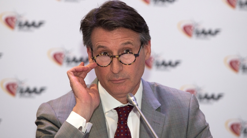 World Athletics president Sebastian Coe