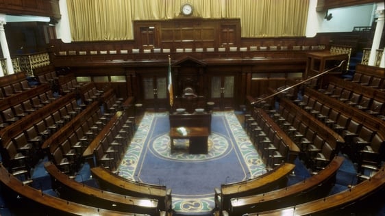 The Dáil Chamber 1990