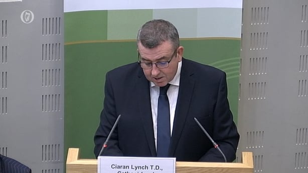 Banking Inquiry Chairman Ciarán Lynch