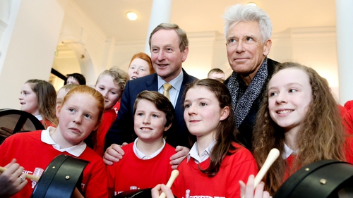 Adam Clayton and Enda Kenny cement commitment to Music Generation funding