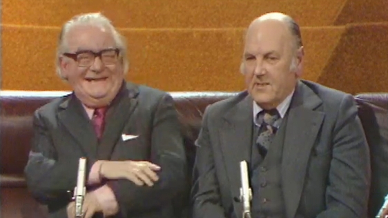 Roibeárd Ó Faracháin and Eddie Slowey in 1976