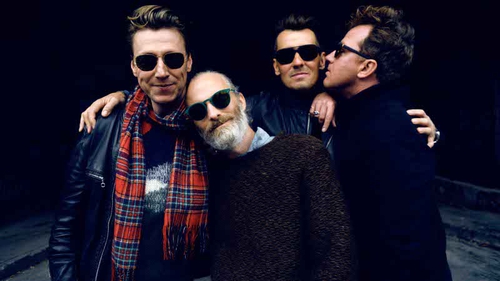 Travis: Dougie Payne, Fran Healy, Neil Primrose and Andy Dunlop