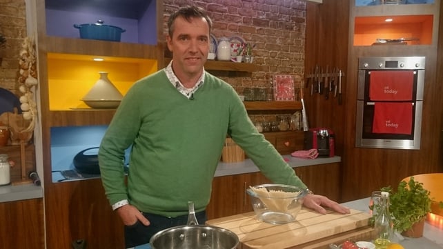 Kevin Dundon in the RTÉ Today studios in Cork
