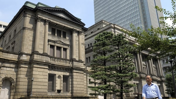 The Bank of Japan kept its short-term interest rate target at -0.1% - as expected