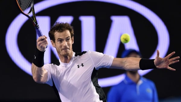 Andy Murray secured a spot in his fifth Australian Open final