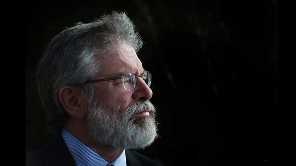 Gerry Adams is the longest-serving party leader going into the election
