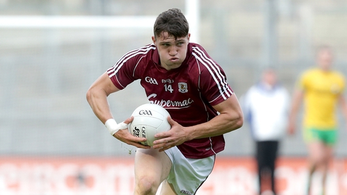 Damien Comer bagged two goals as Galway overcame Laois
