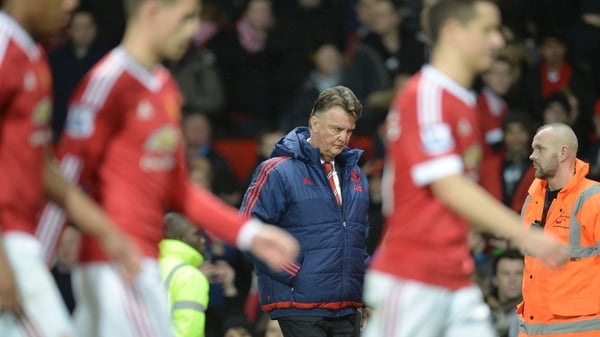 LVG will hope to avoid a repeat of the heckling he received from United fans after the loss to Southampton