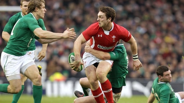 George North starts for Wales against Scotland