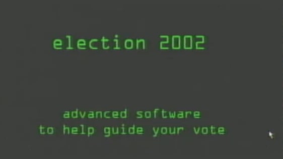 General Election 2002 E-Canvassing