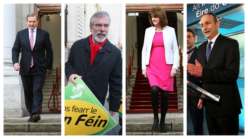 The polls are suggesting a significant shift to Fianna Fáil since the start of the campaign