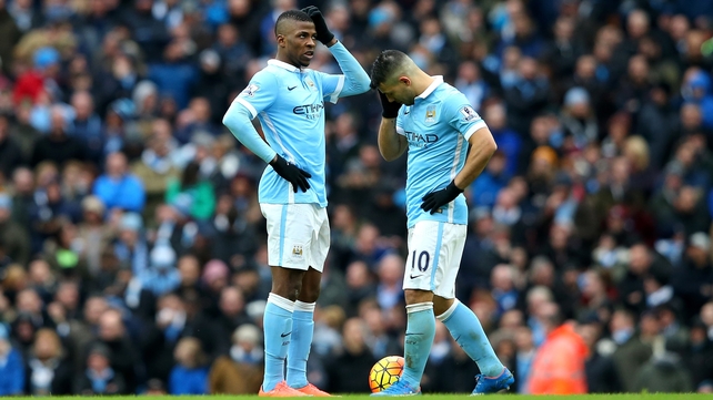 Kelechi Iheanacho and Sergio Aguero