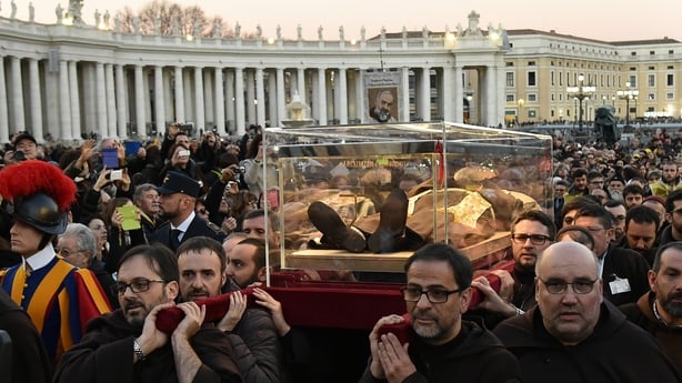 padre pio body