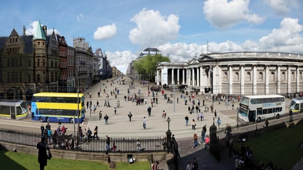 The changes would allow unhindered pedestrian access from St Stephen's Green to the south quays