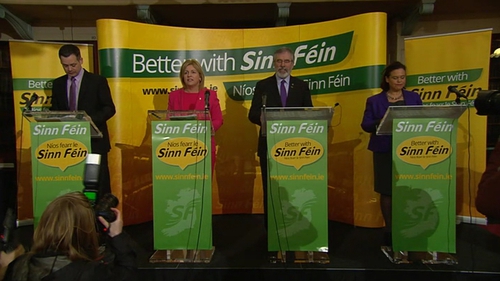 The party launched its manifesto this morning