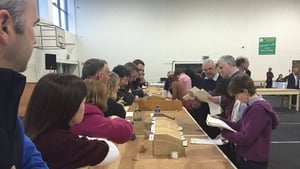 The recount process began yesterday in Tralee