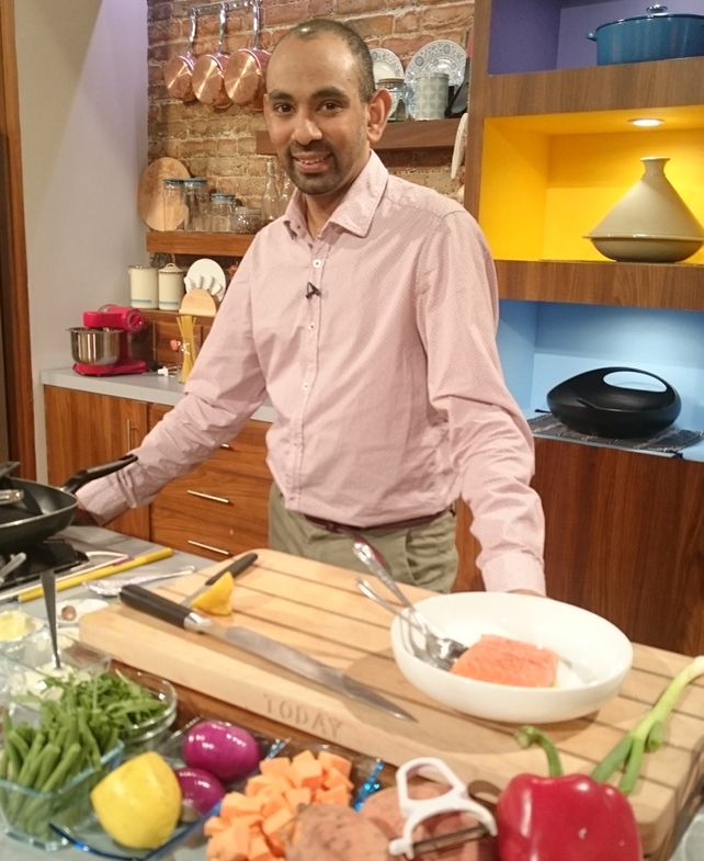 Sick of salmon? Try Richy's fab recipe