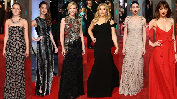 Gothic-tinged glamour ruled the BAFTAs red carpet