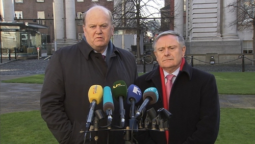Ministers Noonan and Howlin said  they want Britain to remain within the EU