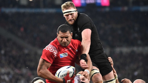 Kieran Read takes over the New Zealand captaincy from Richie McCaw