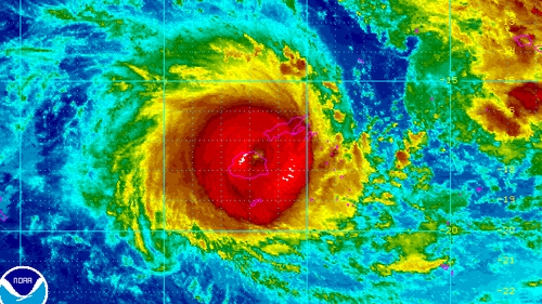 After twice hammering outlying islands in nearby Tonga last week, Cyclone Winston re-intensified and began to track west towards Fiji