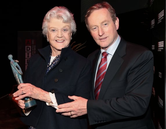 Angela Lansbury And Her Husband