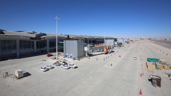 The new Terminal 5 at King Khaled International Airport in Riyadh has a capacity of up to 12 million passengers a year