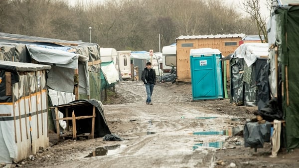 The migrant camp in Calais is known as the 'Jungle'