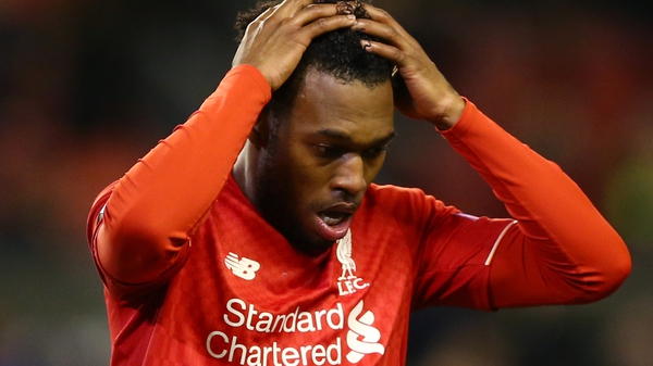 Daniel Sturridge is not happy with being asked to play out wide at Liverpool
